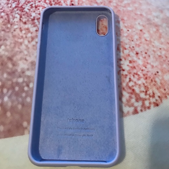 iPhone 10 XS Max iPhone 📱 purple silicone case - Picture 3 of 3